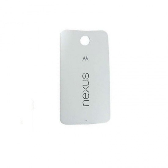 Motorola Google Nexus 6 Battery Back Cover White